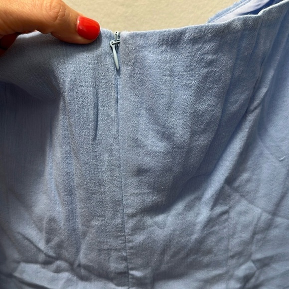 NWT! Revolve X Rumer the Label Camille Cotton Cutout Minidress. Size Large. $239 - Picture 5 of 7